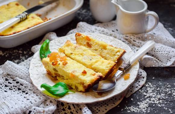 Творожная запеканка в духовке. 15 вкусных рецептов с фотографиями