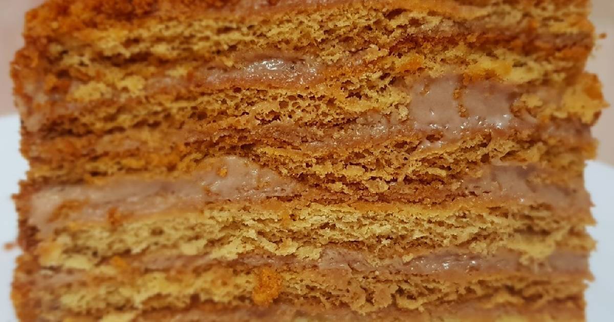 Торт «медовик»: рецепты коржей и крема