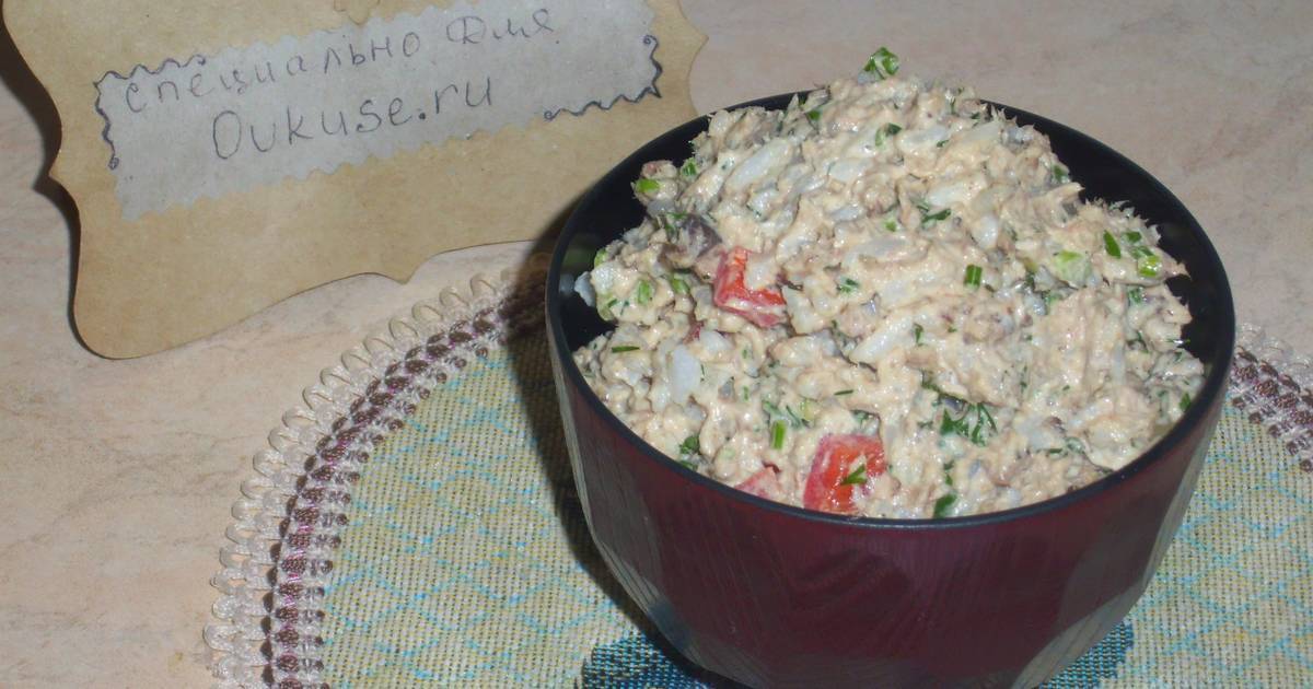 Салат мимоза с рыбными консервами - классические рецепты